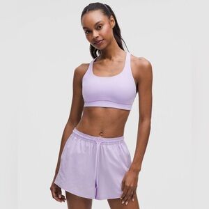 Lululemon Energy Bra Medium Support, Evolve in Lavender Frost